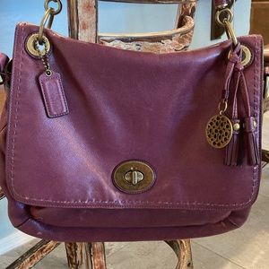 Purple Coach Bag Purse